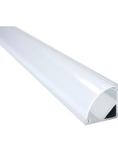 PERFIL DE ALUMINIO MODELO AP1616 200CM 16X16MM - A001700835 ROBLAN LEDAP1616200