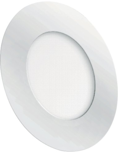 DOWNLIGHT CIRCULAR LED 5W 100-240V 350LM 6500K 90X9MM (ARO BLANCO) - A001700927 ROBLAN LEDPANEL5B