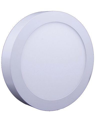 DOWNLIGHT CIRCULAR LED SUPERIOR 18W 100-240V 1250LM 3000K 220X35MM ARO BLANCO - A001701127 ROBLAN LPANELSR18C