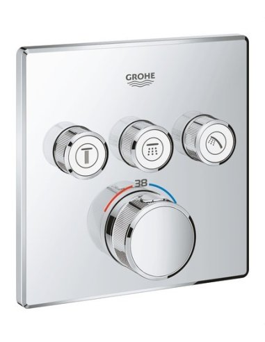 TERMOSTATO SMARTCONTROL 3 CUADRADO - A002037596 GROHE 29126000