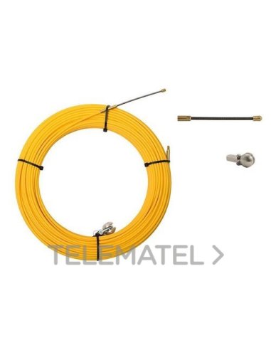 PASACABLES FIBRA AUTOENERGÉTICA 9MM 60M AMARILLO - A002770365 ESTIARE 30900060