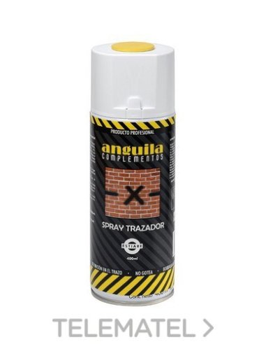 SPRAY PINTURA TRAZADOR 400ML AMARILLO - A002770704 ESTIARE 46050001 (EMBALAJE DE 12 UNIDADES)