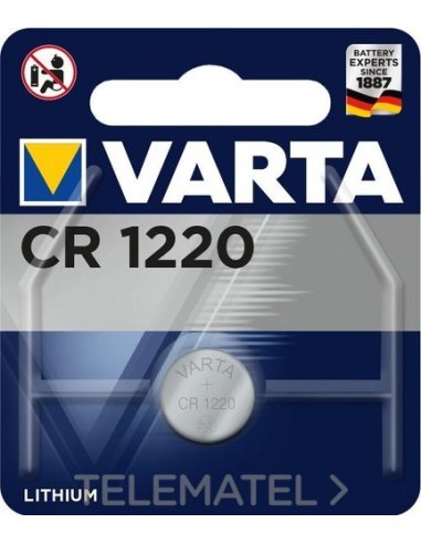 PILA BOTÓN CR1220 3V LITIO (BLÍSTER 1U) - A002950935 VARTA 6220112401