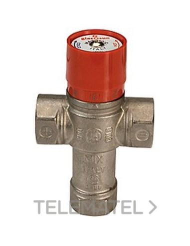 MEZCLADOR TERMOSTÁTICO R156 CONEXIÓN M 3/4 - A003221105 GIACOMINI R156X024