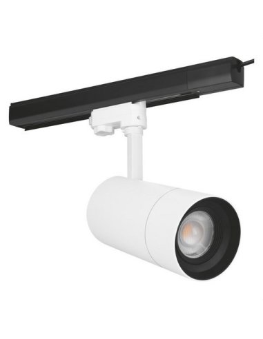 Proyector de carril TRACKLIGHT SPOT ZOOM DIM D85 25W 3000K 97R blanco LED_LED 4058075335769 (EMBALAJE DE 4 UNIDADES)