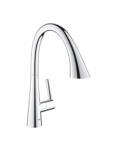 MONOMANDO FREGADERO 1/2 ZEDRA OHM CAÑO C CROMADO - A003845863 GROHE 32294002