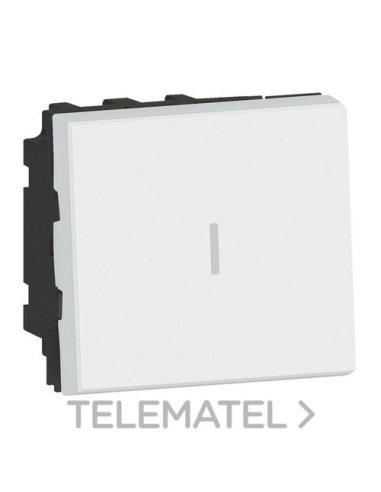 Cruzamiento Mosaic EasyLed - 2 módulos - 10AX- 250 V~ - Blanco - A003863694 LEGRAND 077021L (EMBALAJE DE 10 UNIDADES)