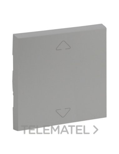 Tecla Niloé Step - Doble - Mecanismos para toldos y persianas - Aluminio - A004312218 LEGRAND 864330 (EMBALAJE DE 10 UNIDADES)