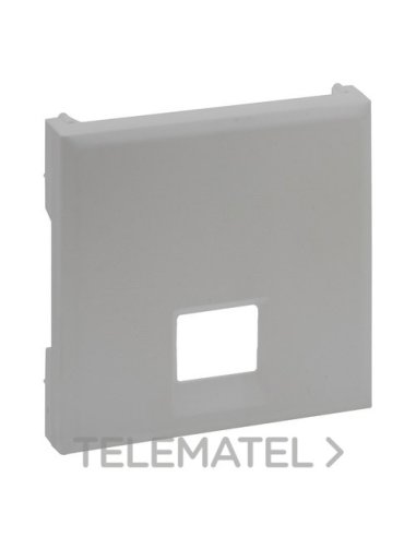 Frontal Niloé Step - Bases telefónicas e informáticas RJ 45 - Aluminio - A004312220 LEGRAND 864342 (EMBALAJE DE 10 UNIDADES)