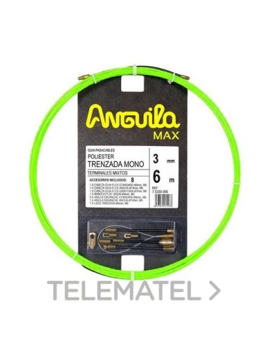 TRENZADO MONO TERMINABLES INTCMB.6M ANGUILA MAX D.3MM VDF. - A004442002 ESTIARE 75330006