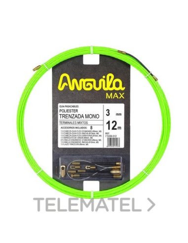 TRENZADO MONO TERMINABLES INTCMB.12M ANGUILA MAX D.3MM VDF. - A004442003 ESTIARE 75330012