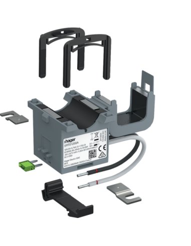 Transformador de intensidad núcleo abierto SC1 125/5A 0.7VA Cl.1 - A004495623 HAGER SRT01255A