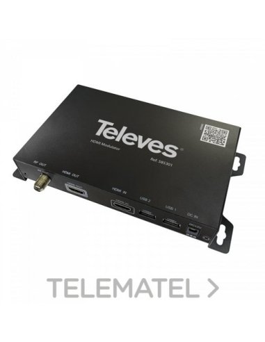 Modulador DVB-T 1E:HDMI 2xUSB - A004563864 TELEVES 585301