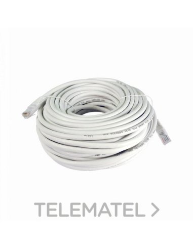 Cable de red U/UTP Cu CAT6 PVC blanco 20m - A004563907 TELEVES 209018