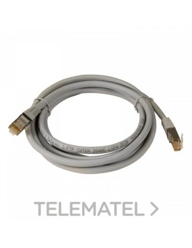 Cable de red S/FTP Cu CAT6A LSFH gris 2m (bolsa) - A004563909 TELEVES 209103