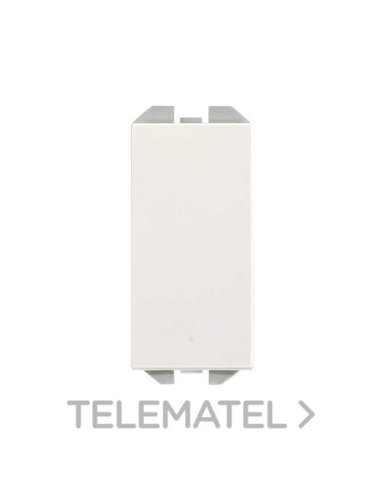 Conmutador pulsante 10AX 230V~ de tecla estrecha con sistema de embornamiento rápido bl - A004660173 SIMON 20001201-090