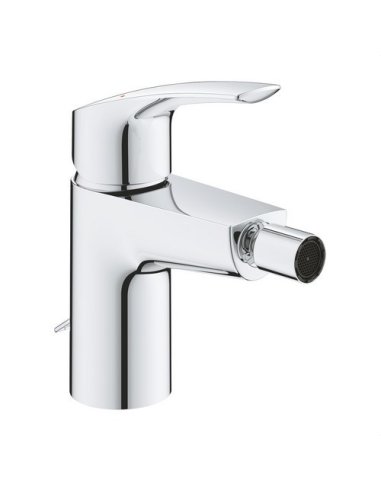 MONOMANDO BIDÉ TAMAÑO S EUROSMART 2021 VACIADOR AUTOMÁTICO CON CADENA CROMO - A004785531 GROHE 32927003