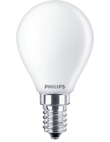 Lámpara LED MAS VLE LED Luster D 3.4-40W E14 P45 927 FR G - A004956122 PHILIPS 35549100 (EMBALAJE DE 10 UNIDADES)