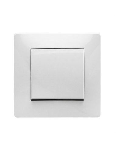 Interruptor conmutador HABITAT 15 10A 250V blanco (blíster) - A005146638 FAMATEL 9302 (EMBALAJE DE 10 UNIDADES)