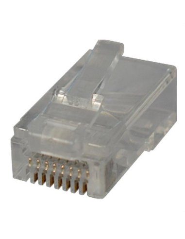 Conector de datos RJ45 UTP Cat 6 macho pasantes caja plástica 50 - A005575456 TELEVES 209906 (EMBALAJE DE 50 UNIDADES)