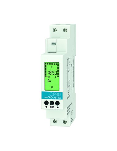 MICRO ASTRO 230V INTERRUPTOR HORARIO ASTRONÓMICO.1 CIRCUITO 16 A LIBRE DE POTENCIAL. OB - A005699577 ORBIS OB178712