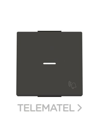 Tecla pulsador timbre c/visor NE - A005934974 NIESSEN 8504.3 NE