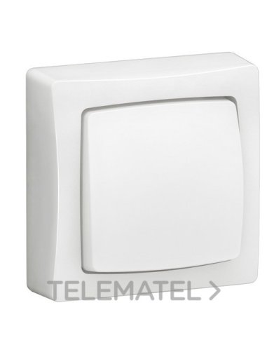 Interruptor / Conmutador / Pulsador - Oteo - 10A - monobloc - Blanco - A006920781 LEGRAND 086001L (EMBALAJE DE 10 UNIDADES)