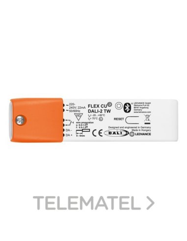 Controlador FLEX CU DALI-2 TW LED_LED 4058075843844 (EMBALAJE DE 25 UNIDADES)