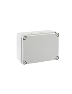 CAJA DE DERIVACIÓN IP65-IP67 121x166x80 LATERALES LISOS TAPA OPACA - A000787268 IDE EL161