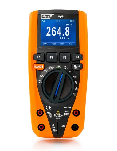 HT64 TRMS - Multímetro digital TRMS CAT IV con Datalogger - A001444980 HT INSTRUMENTS 0664