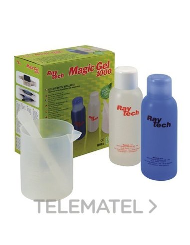 MAGIC GEL 2000 Bicomponente en 2 botellas 1 litro (total 2 litros) - A002976913 ESTIARE MAGIC-GEL2000