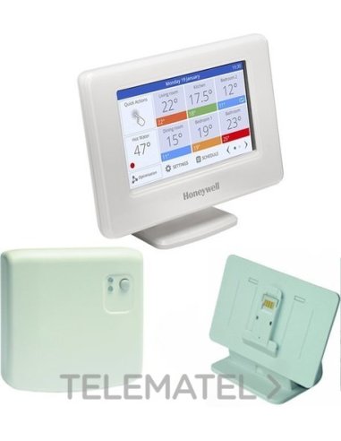 CONTROLADOR EVOTOUCH + RECEPTOR BDR91 + SOPORTE ATF800 - A003008413 HONEYWELL ATP921R3118