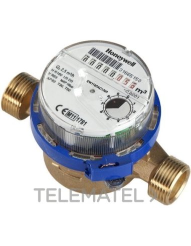 CONTADOR AGUA CALIENTE SANITARIA EW110 DN32 10M³/H 50°C 260MM - A003011740 HONEYWELL EW1100CC3900