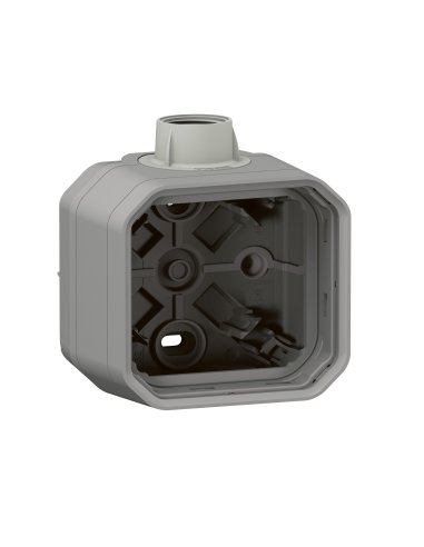 Caja para prensaestopa Plexo modular - 1 elemento - ISO 20 - Gris LEGRAND 069656L (EMBALAJE DE 10 UNIDADES)