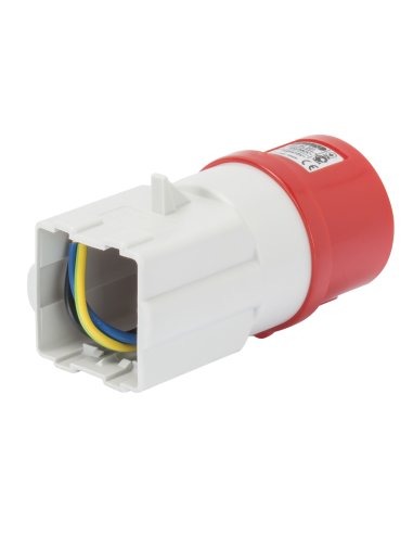 ADAPTADOR INDUSTRIAL/RESIDENCIAL - CLAVIJA 3P+N+T 16A 400V ac 50/60HZ - PREPARADO PARA  - A000173534 GEWISS GW64207