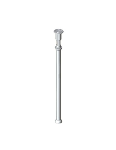 50 Columna falso techo anodizado gris Ø50x88 3