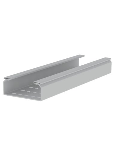 66 Bandeja perforada gris RAL7035 60x150 U23X 66150 - A000182416 UNEX 66150 (EMBALAJE DE 12 METROS)