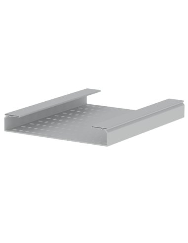 66 Bandeja perforada gris RAL7035 60x400 U23X 66400 - A000182482 UNEX 66400 (EMBALAJE DE 6 METROS)