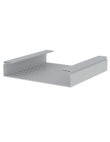 66 Bandeja perforada gris RAL7035 100x500 U23X 66520 - A000182502 UNEX 66520 (EMBALAJE DE 6 METROS)