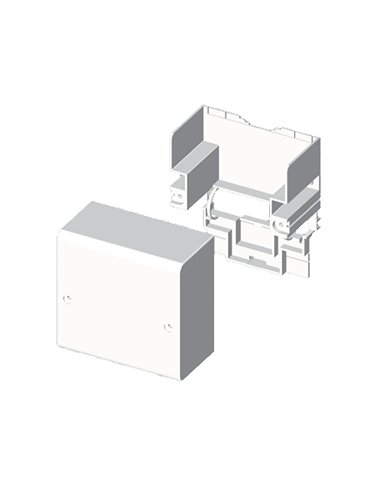 78 Caja conexión y derivación blanco RAL9010 95x130 U24X 78507-2 - A000183095 UNEX 78507-2