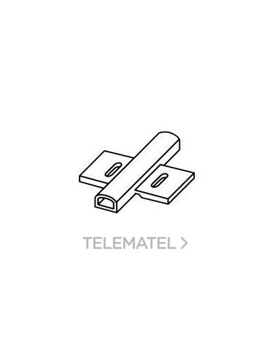 PACK 200 u. SOPORTE LONGITUDINAL 23 mm PARA BRIDA GRAFOPLAST - A000193622 INTERFLEX 130/23