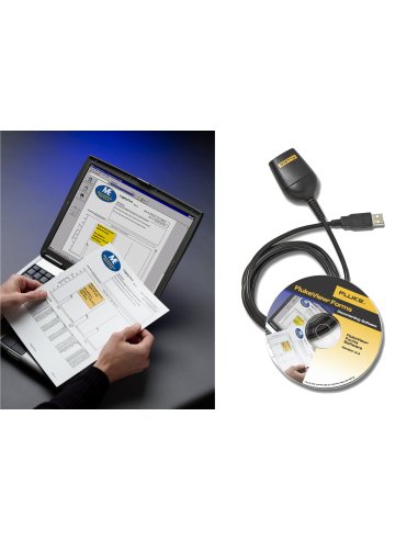 Software FlukeView Forms v 3.0 + cable PC para Serie 180