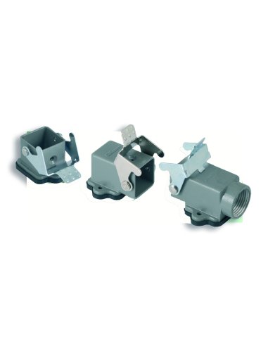 ZOCALO ANGULAR MOLEX GWconnect METALICO 1 MECAN. 21.21 7803.6204.0 - A000850464 INTERFLEX 7803.6204.0 (EMBALAJE DE 10 UNIDADES)