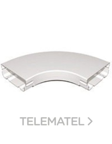 Ángulo plano con tapa OMEGA - 100x50- Gris RAL 7030 - A000851426 LEGRAND 637713 (EMBALAJE DE 4 UNIDADES)