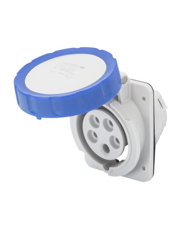 BASE FIJA DE EMPOTRAR A 10° HP - IP66/IP67 - 2P+T 16A 200-250V 50/60HZ - AZUL - 6H - CO - A001065838 GEWISS GW62227H