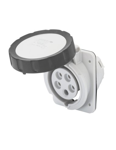 BASE FIJA DE EMPOTRAR A 10° HP - IP66/IP67 - 3P+N+T 16A 480-500V 50/60HZ - NEGRO - 7H - - A001065850 GEWISS GW62234H