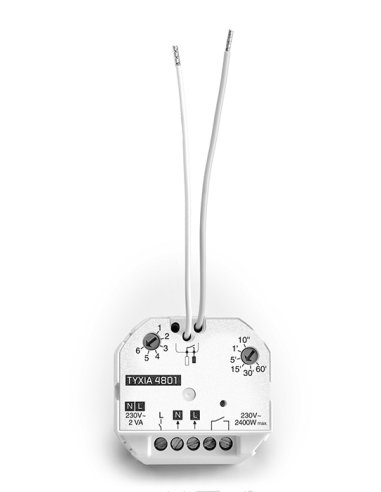 MICROMÓDULO RECEPTOR TYXIA-4801 PARA ILUMINACIÓN - A001295471 DELTA DORE 6351110