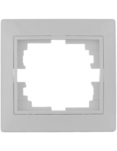 Marco para 1 elemento. Blanco. - A001462137 SOLERA ERP71U (EMBALAJE DE 20 UNIDADES)