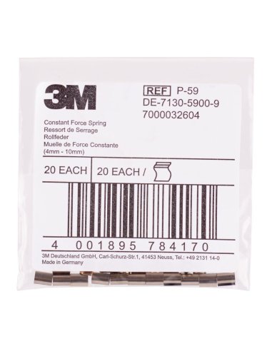 3M™ P-59 CFS-00 Muelle de Fuerza Constante 7000032604 - A001665079 3M P59 (EMBALAJE DE 20 UNIDADES)