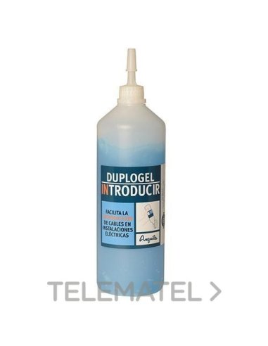 GEL LUBRICANTE DUPLOGEL INTRODUCIR 1000CC - A002770627 ESTIARE 46016000 (EMBALAJE DE 12 UNIDADES)